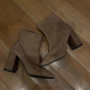 Light Brown Women's Ankle Boots